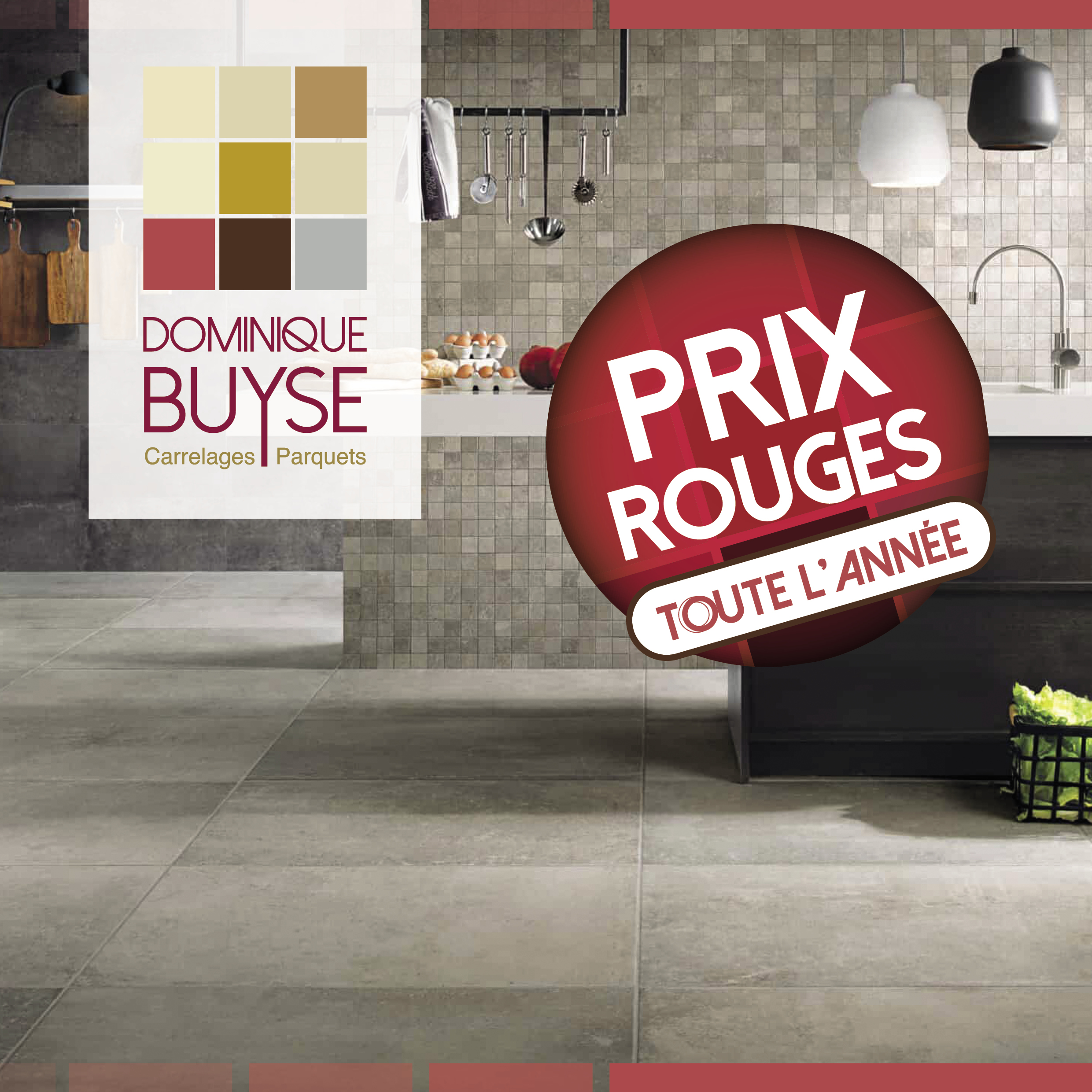 Prix rouges toute l'année