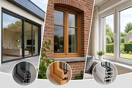 Châssis alu, bois et PVC dans le Hainaut et les Hauts-de-France : la qualité Profel depuis plus de 50 ans